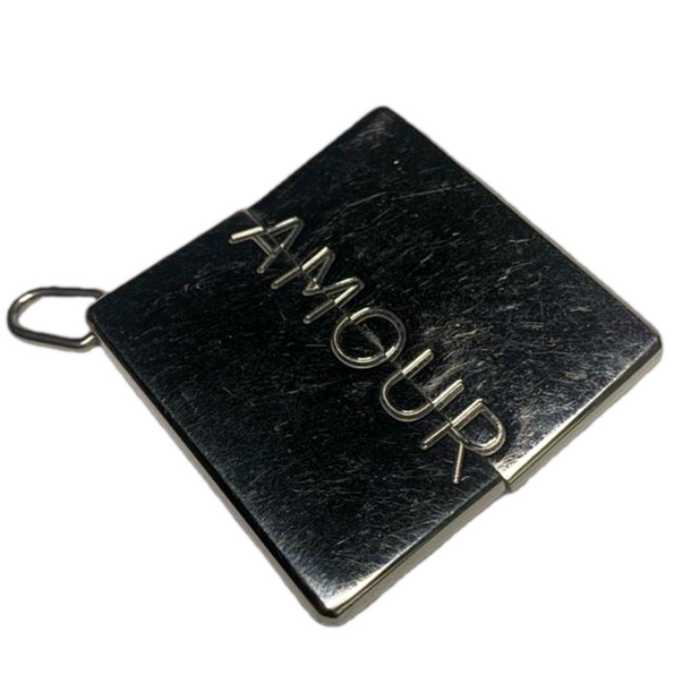 Hermès pendant silver color